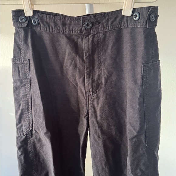 Everlane The Fatigue Barrel Pant / Organic Cotton Linen - Size 4 - Picture 3 of 8